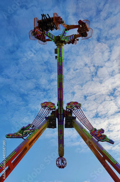 Fototapeta amusement park