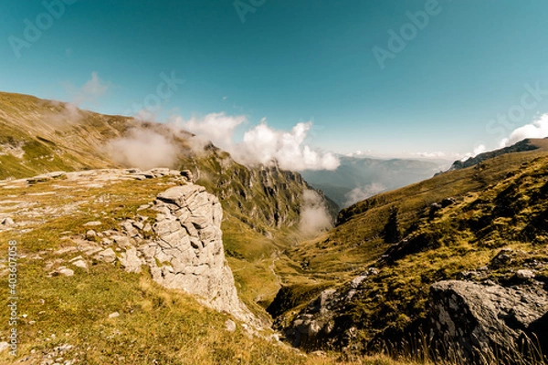 Obraz landscape with sky in the mountains