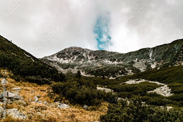 Obraz clouds over the mountains