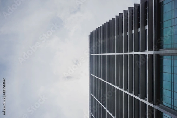 Fototapeta Modern urban architecture of buildings in Jakarta