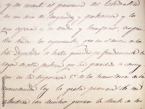 Obraz Nice background with hand written text