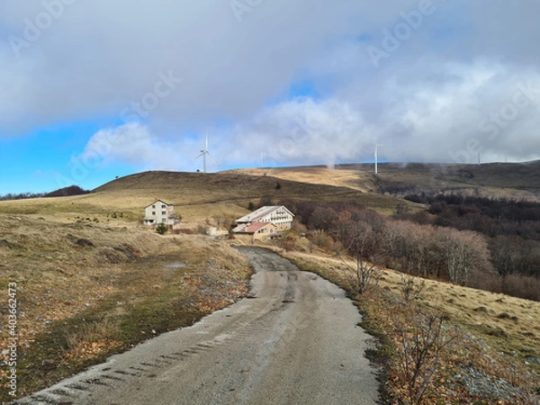 Obraz Renewable energy from wind power generators