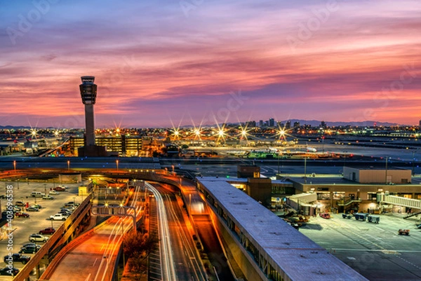 Fototapeta Desert Sunset