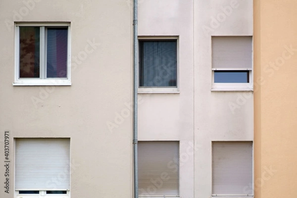 Fototapeta Simple Residential Building