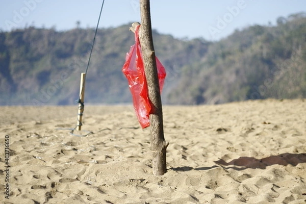 Obraz Trash on Beach