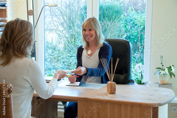 Fototapeta Beratungsgespräch