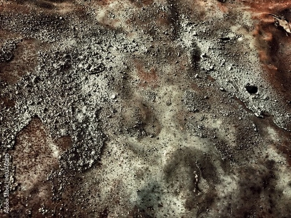 Fototapeta texture of Weld steel,grunge surface background