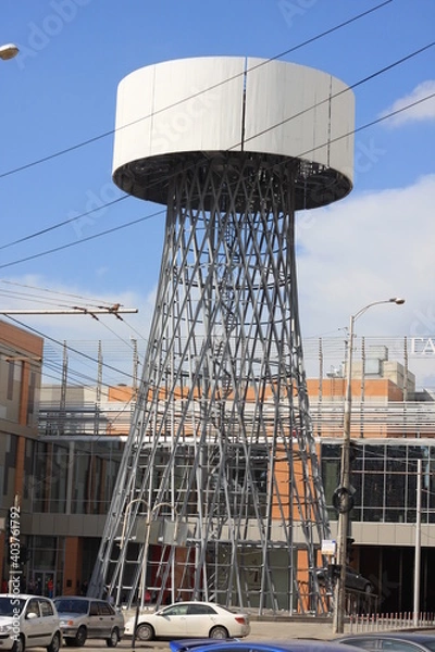 Fototapeta Water tower of the Engineer Shukhov system