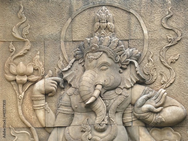 Obraz ganesh sculpture