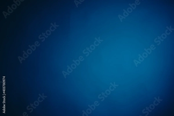 Fototapeta Dark, blurry, simple background, blue abstract background gradient blur,