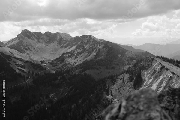 Fototapeta Alpenpanorama