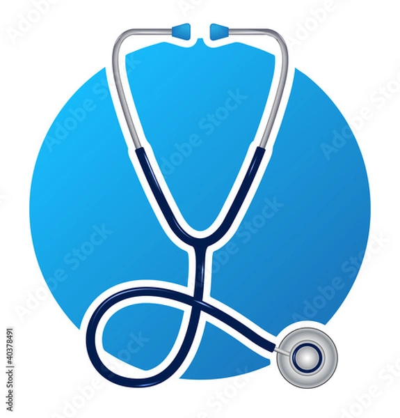 Obraz Vector stethosope
