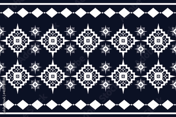 Obraz Abstract ethnic geometric pattern design for background or wallpaper.