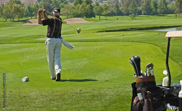 Fototapeta Playing Golf