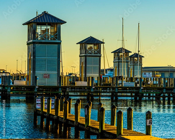 Obraz Joseph T. Jones Educational Plaza/Recreational Area includes Pedestrian Bike Trail, Leo Seal Educational Plaza in Gulfport/Biloxi Mississippi area