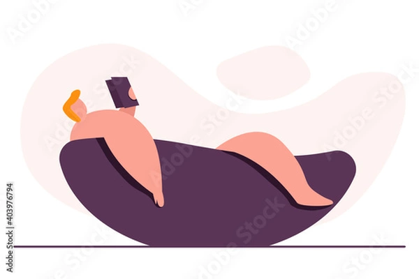 Obraz STAY AT HOME ILLUSTRATION DESIGN