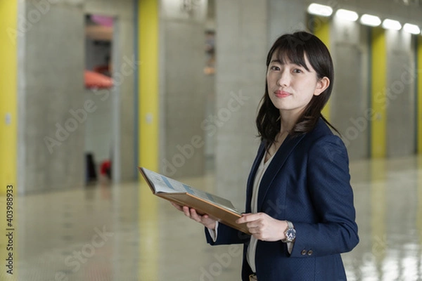 Obraz ビジネスウーマン 　ファイル