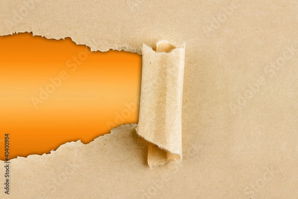 Fototapeta Ripped paper