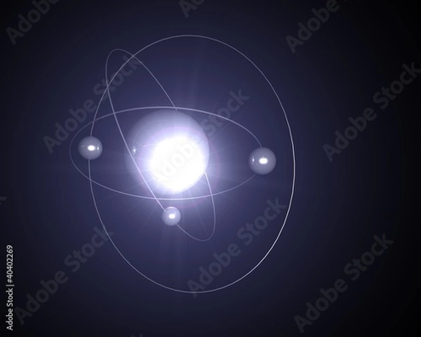Obraz atom