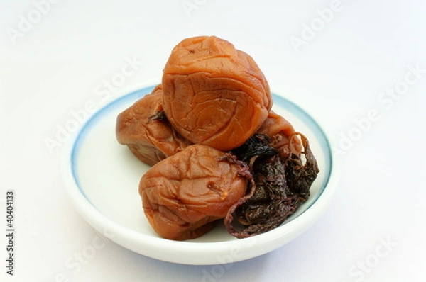 Obraz Japanese Umeboshi , Salt-pickled