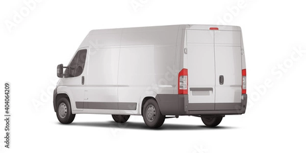 Obraz VAN MOCKUP BACK PERSPECTIVE
