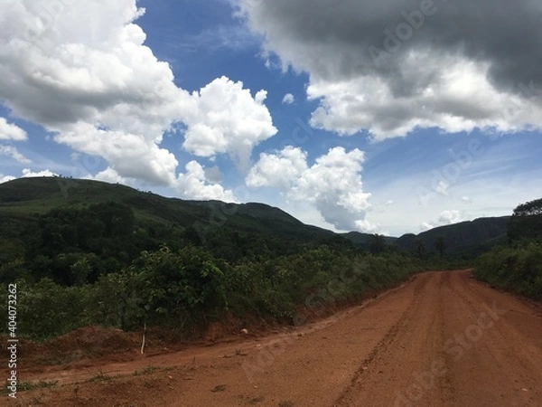 Obraz road in the mountains