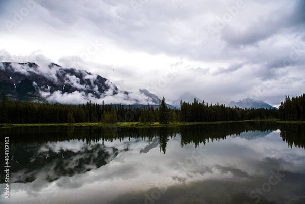 Obraz lake reflection