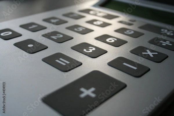 Obraz taschenrechner