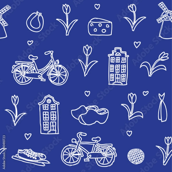 Fototapeta Dutch pattern