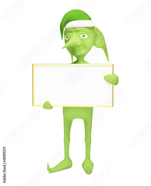 Obraz Magic elf - empty board