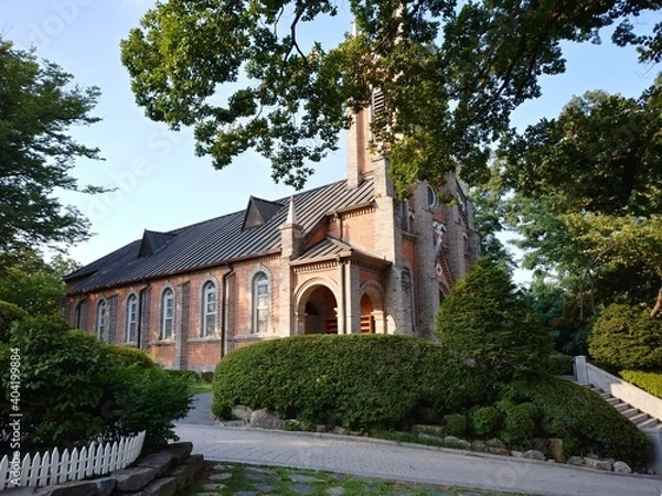 Fototapeta 대한민국 충청남도 아산 공세리 성당