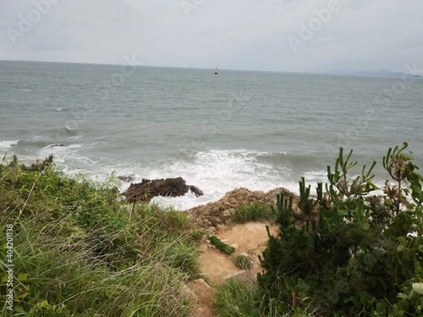 Fototapeta 대한민국 전라북도 부안군 적벽강
