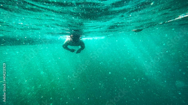 Fototapeta Dive into the sea of Koh Lipe