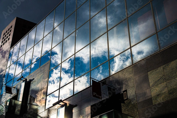 Obraz building reflection