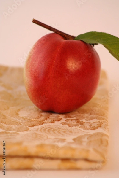 Fototapeta fresh nectarine 