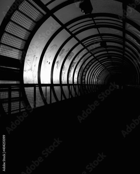 Obraz light in the tunnel