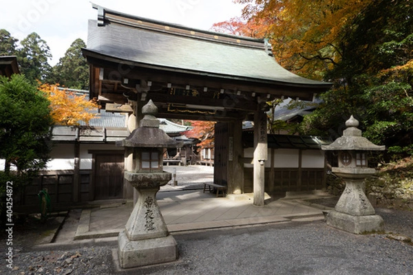 Fototapeta 比叡山延暦寺横川 元三大師堂