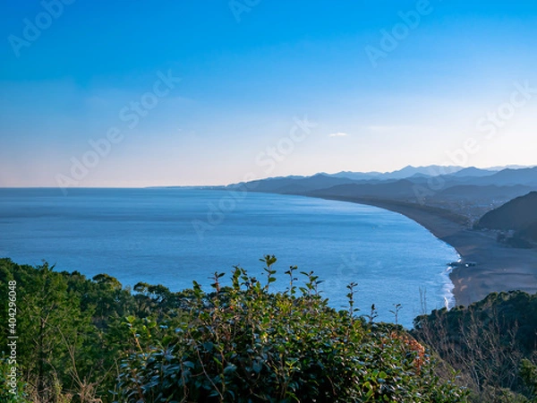 Obraz 松本峠から見る七里御浜