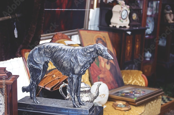 Obraz Targowisko staroci