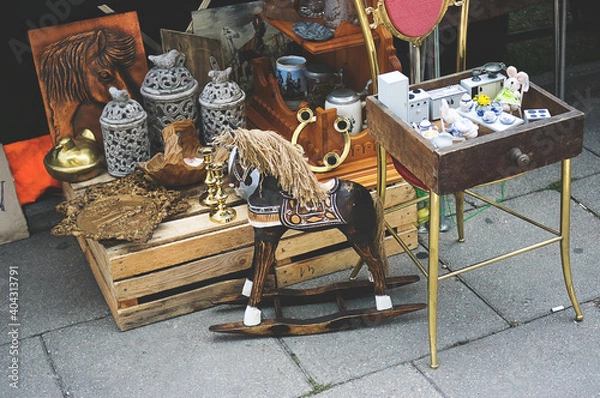 Obraz Targowisko staroci