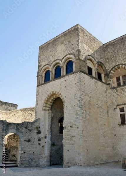 Obraz La loggia du logis du palais du château de Montélimar