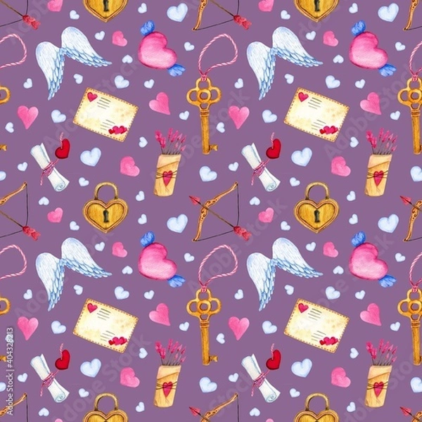 Obraz pattern for valentine's day