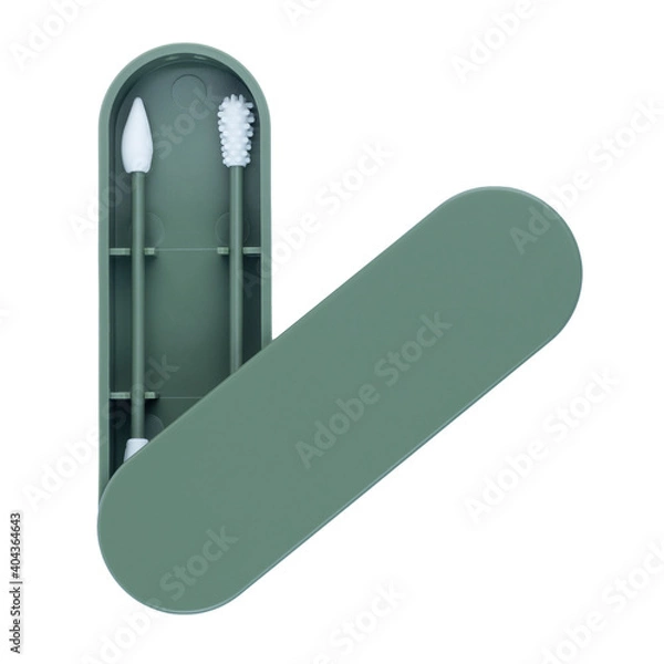 Obraz Reusable Ear swab with case