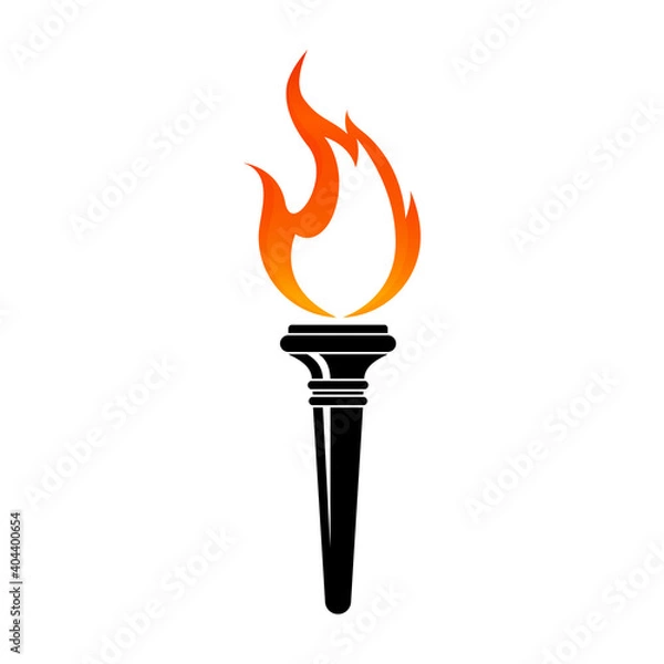 Fototapeta Torch icon