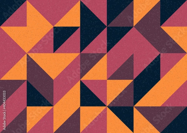 Fototapeta Abstract Geometric Pattern generative computational art illustration