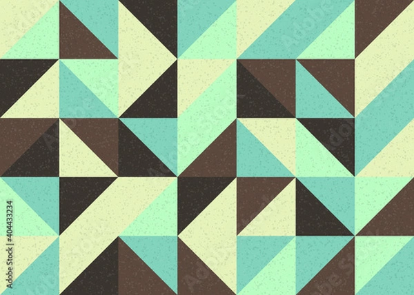 Fototapeta Abstract Geometric Pattern generative computational art illustration