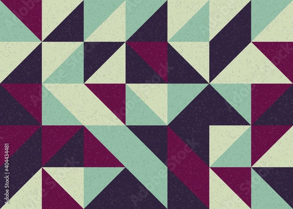 Fototapeta Abstract Geometric Pattern generative computational art illustration