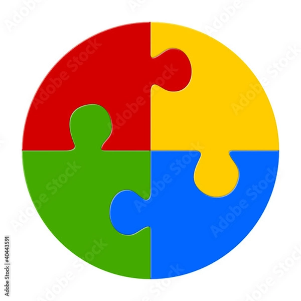 Obraz puzzle kreis 1