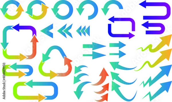 Obraz ループを含む矢印