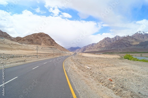 Obraz road to the mountains